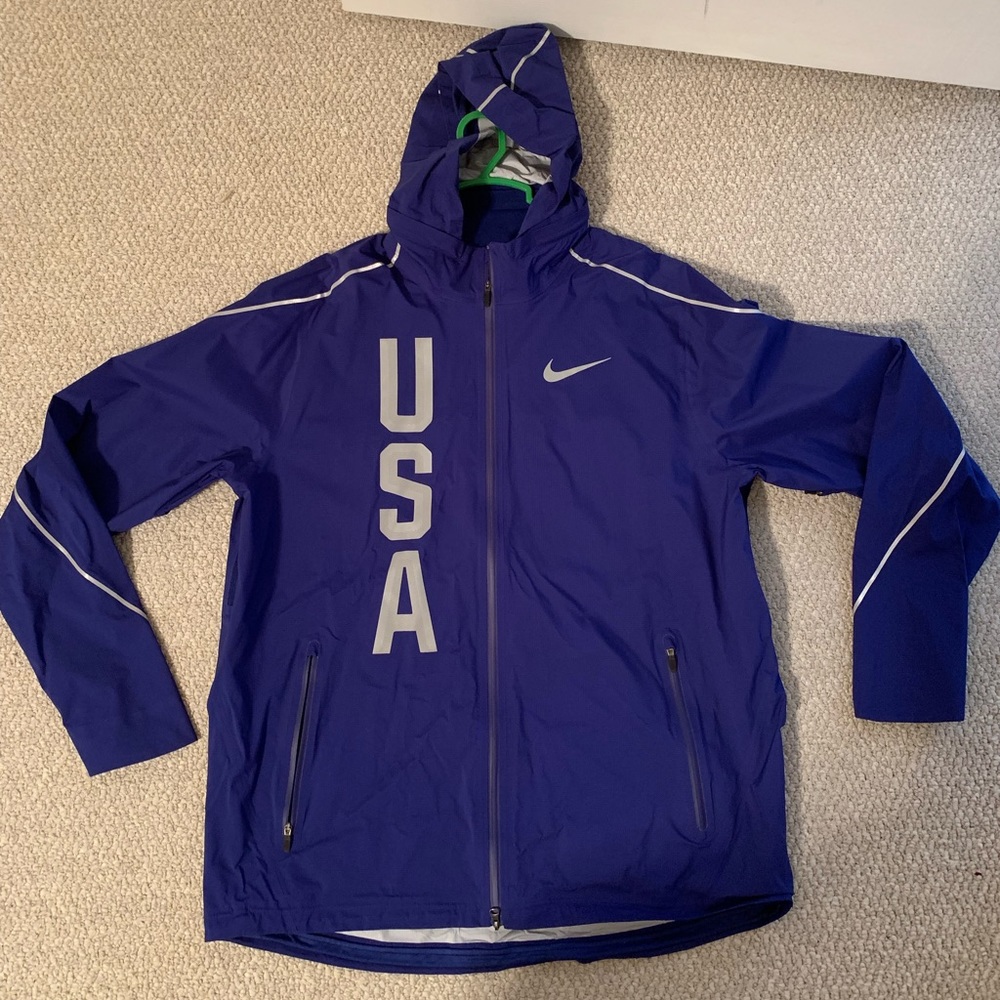 Team USA Nike Hyper Shield Full-Zip Jacket Navy Men’s Large